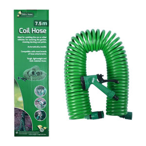 Spring Hose EVA Garden Hose Sets 5 Gears Multifunctional Car Wash Sprayer Spring Hose Expandable Magic Hose Home Water Hose