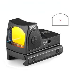 【Manila Stock】Tactical Red Dot Sight 3.25 MOA Scope Adjustable Brightness with Glock Mount Fit 20mm Mount