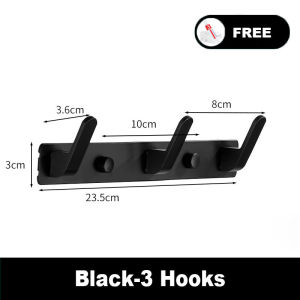 1 Piece Wall Hanging Hook Door Coat Coat Rack Bathroom Toilet Towel Storage Rack Wall Hanging Hook Rack