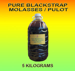 5 kg - Pure Organic Blackstrap Molasses/Pulot for Animals and Plants