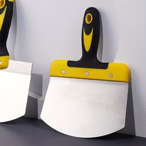 Arc-Shape Shovel Putty Scraper Hand Tool For Drywall Finishing Plaster Trowel Scraper Putty Tool Plastic Curved Shovel