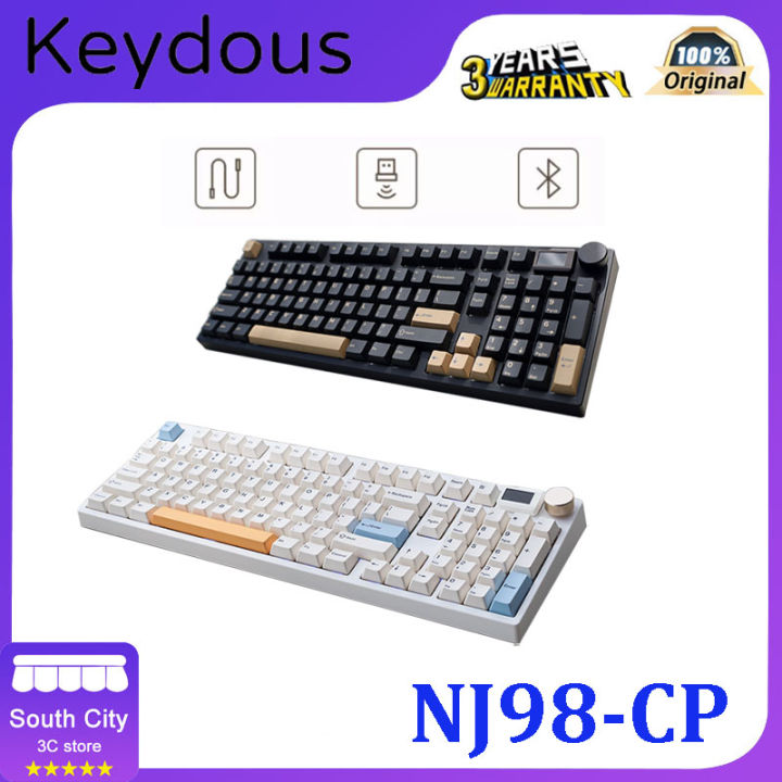 Keydous NJ98-CP three-mode magnetic switch Mechanical keyboard ...