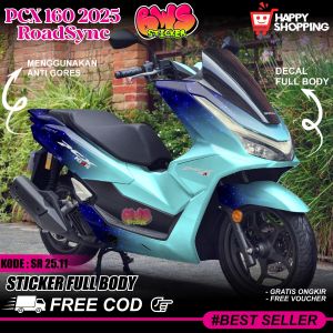 COD Sticker Decal Full Body Honda PCX 160 2025 Cbs Abs RoadSync Sticker Full Body Pcx 2025 Pelan Gradasi Bintang Pcx 2025 Pelan Simple Pcx 2025 Motif Pelan Gradasi Bintang SRBWS 25.11