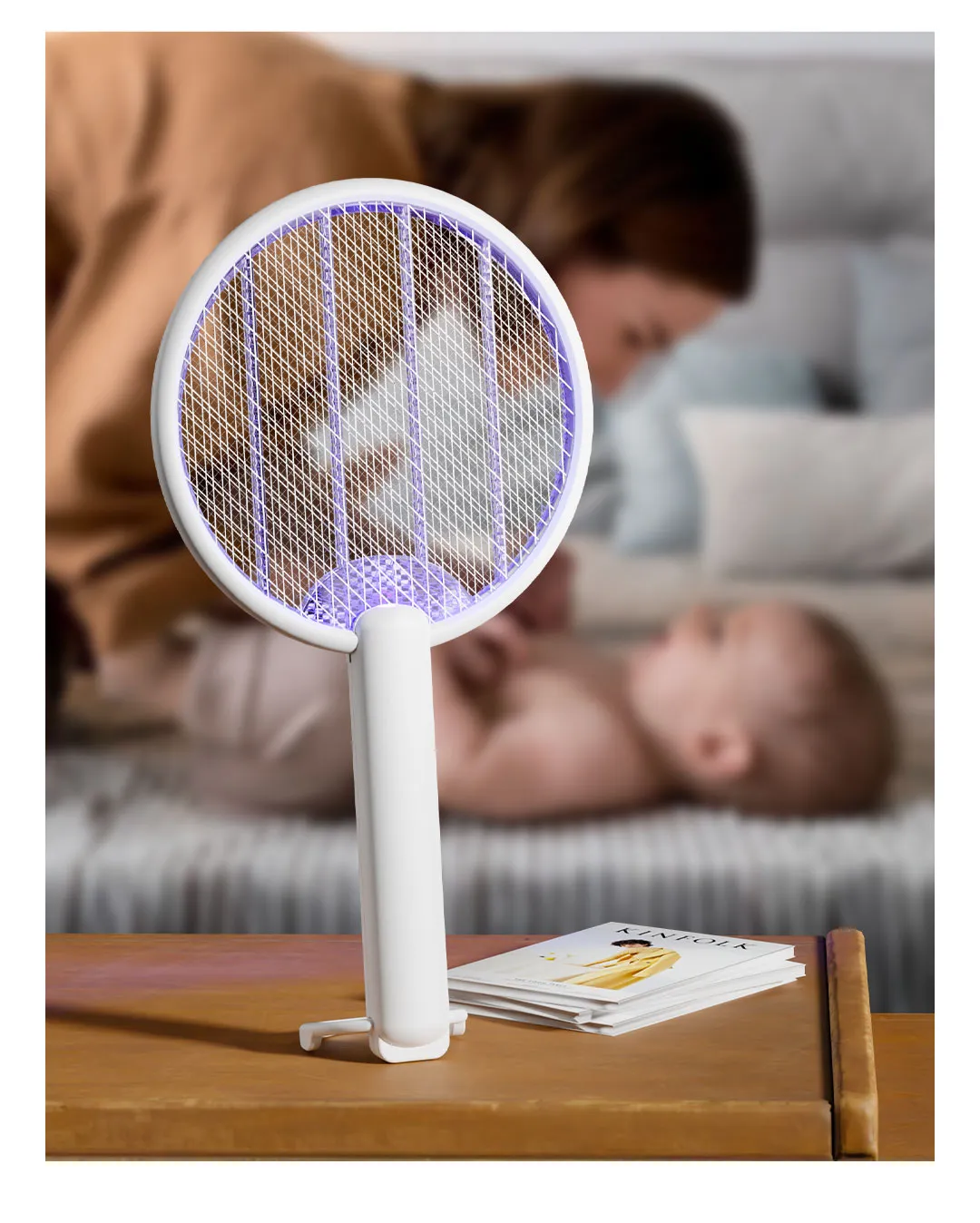 Xiaomi Qualitell C3 electric Fly Swatter Mosquito Killer description image 11