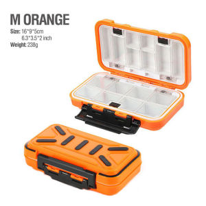 HKStorage Travel Pill Case Medicine Storage Organizer Container Medicine Tablet Dispenser Independent Lattice Pill Box Fishing Tackle Box