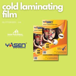 Vinyl Cold Laminating Film A4 Glitter / Glossy / Matte (20 Sheets) High Quality Photo Top