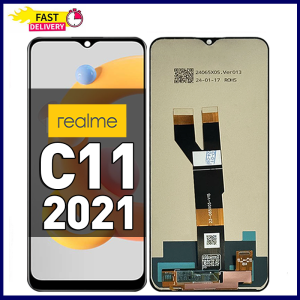 LCD Realme C11 2021 Original Touchscreen Full Set Asli untuk Kaca Layar Sentuh Digitizer COD