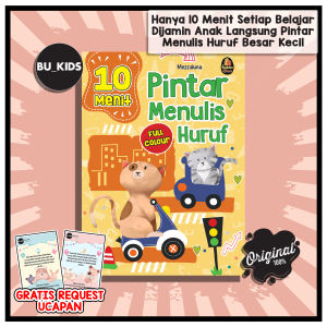 Buku Belajar Menulis 10 Menit Pintar Menulis Huruf Anak Tk Paud
