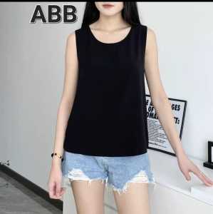 inner wanita gaya korean/inner tanpa lengan