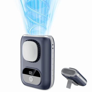 MINIFELE 262 5 Speeds Waist Fan Strong Airflow Ultra-thin Neck Hanging Cooling Fan Hands-Free Wearable Fan