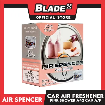 Air Spencer Eikosha Car Air Freshener Long Lasting Cartridge A42 (Pink Shower) car perfume bathroom freshener