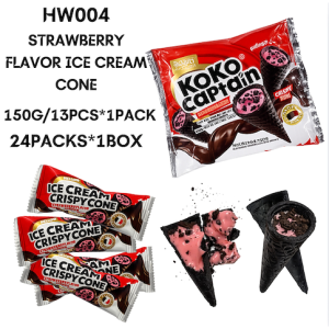 [V8] 150G Ice Cream Cone Strawberry Yogurt Cocoa Flavor