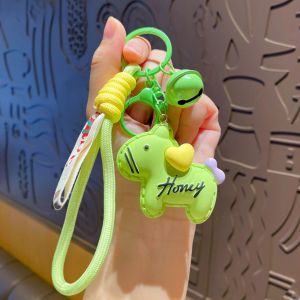 YONDO Candy Color Zodiac Pony Doll Cartoon Style Cute Design Horse Pendants Cute Backpack Ornaments Year Horse Mascot New Year Gift