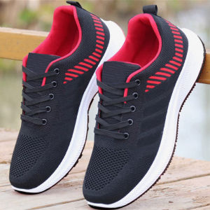 LHShoess มาใหม่ รองเท้าผ้าใบแฟชั่น น้ำหนักเบามีกันลื่น แบบผูกเชือก ใส่เที่ยวหรือใส่ทำงานก็ดีหมดน้า เข้าได้กับทุกการแต่งกาย ไม่ตำไหวหรอ