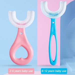 U-shaped toothbrush Foodgrade Silicone Baby & Kids Toothbrush Berus Gigi Kanak Kanak Budak