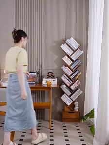 Bookcases Shelving Book Cabinet Bookcases & Shelving Bookshelf Rack Book Shelf Rack Cabinet Tree-shaped small freestanding wall-mounted cabinet for home use creative design
