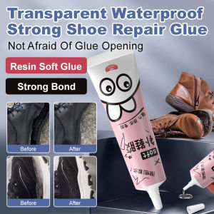 💕Fully Transparent Non-Yellowing 💕Transparent Waterproof Strong Shoe Repair Glue for Leather Shoes and Sneakers Strong Transparent Shoe Repair Glue 强力补鞋胶