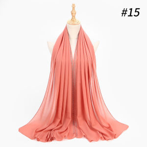 Jifang High Quality Shiny Hot drilling Crystal Rhinestones Plain Bubble Chiffon Muslim Hijabs Shawls Headscarf Scarves Turban Scarf Headwraps WJ238