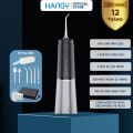 [Combo 2] Máy tăm nước HANGY HG23 làm sạch răng miệng phiên bản 2025 . Tặng kèm củ sạc, dây cáp sạc. 