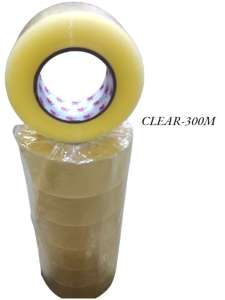Packaging Tape 300 Meters ( 6 / 12 / 18 PCS ) CLEAR/YELLOW/BROWN Quality Sticky Stretchable (DVGZ.PH)
