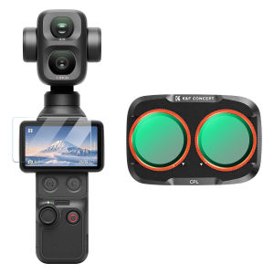 K&F CONCEPT for DJI OSMO Pocket 4 PRO UV CPL Black Diffusion1/4 ND2-32 HD Coating Waterproof Anti-Scratch