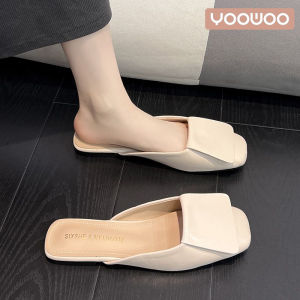 YooWoo Flatshoes Wanita Elegan | Sandal Flat & Sendal Teplek Wanita | Flat Shoes Korean Style / Flatshoes Korea | Sandal Slop Wanita Kekinian & Sepatu Sandal Terbaru 2025
