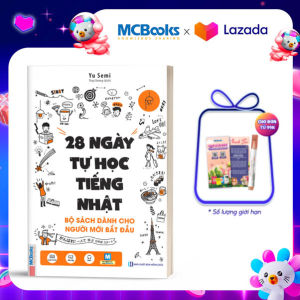 28 Ngày Tự Học Tiếng Nhật - Bộ Sách Dành Cho Người Mới Bắt Đầu