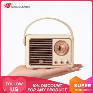 Vintage HM11 Bluetooth Portable Speaker Compact Stereo Wireless Music Device with Rich Sound and Stylish Design