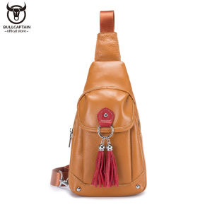 BULLCAPTAIN Womens  Chest Bag Casual Fashion Shoulder Bag Multifunctional Large Capacity Womens  Messenger Bag