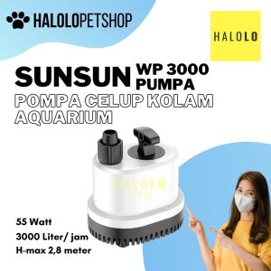 Pompa Kolam SUNSUN WP 3000 Liter Pumpa Pompa Celup Hemat Listrik