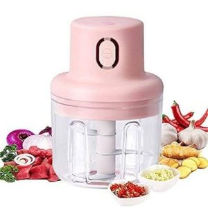 Bayar di tempat Blender Daging Stainless Steel 2 Liter Serbaguna Sayur Buah Kacang Meat Chopper Murah Penggiling Mincer Elektrik Grinder chopper Hand Blender Press 2L Baja tahan karat Serbaguna Multifungsi