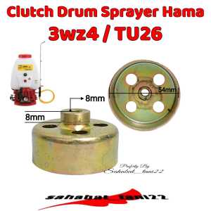 clutch drum sproket rumah Kain Klos Mesim Semprot Hama rumah kampas kanpas semprotan hama kain kloas 8MM