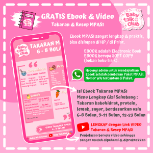 Paket MPASI Mini Lemak Tambahan Belcube UB Canola Bahan Makanan Puree Bayi