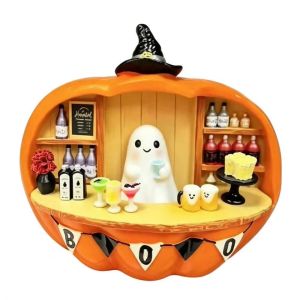 LILYGIRL Seasonal Vibes Halloween Pumpkin Eye-Catching Design Soft Glowing Bar Counter Decor New Product Fun Spooky-Chic Halloween Decoration Halloween Party