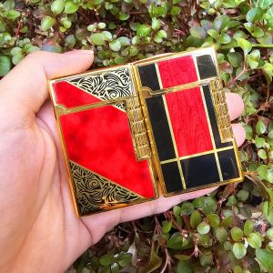 Bật Lửa Gas Dupont Họa Tiết Giao Ngẫu Nhiên ( Xài Gas - Lửa Thường)