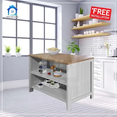 [FREE INSTALLATION] [HOMEDECO] SMALLER DESIGN KITCHEN ISLAND CHEAP/ KITCHEN ISLAND MURAH / KITCHEN CABINET / KABINET DAPUR MURAH
