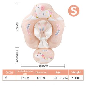 Baby Swimming Float With Canopy Inflatable Infant Floating Ring Kids Swim Pool Accessories Circle Bathing Summer Toys