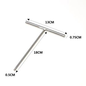 FFBH French Crepe Spreader Pancake Like Batter Spreading Tools Stainless Steel Pancake Like Batter for Bakery Kitchen Tool 9Q4T2
