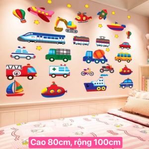 Decal dán tường cho bé nhiều mẫu và sẵn keo dán( tổng hợp nhiều mẫu )