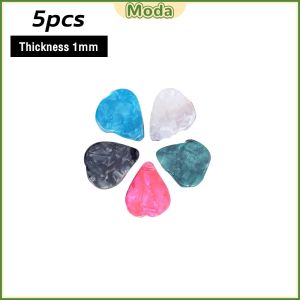 Moda 0.5mm 1mm Guitar Pick Colorful Picks For Bass Electric & Acoustic Guitars