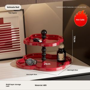 YONUO Hiện Đại Đơn Giản lưu trữ ABS Giá Máy Tính Để Bàn Lưu Trữ Mỹ Phẩm các đồ vật nhỏ Trang Trí Kệ Nhập Sang Trọng Nhà Thực Tế Lưu Trữ Tuyệt Vời