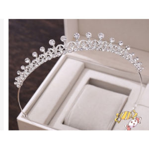 YADORNOS Ikat Kepala Pengantin Ikat Kepala Baris Tunggal Ikat Rambut Modis Campuran Berlian Imitasi Bertatahkan Halus Aksesori Lingkaran Rambut Baru