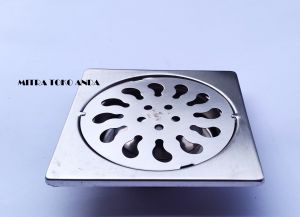 Saringan Got / Floor Drain Penutup Pembuangan Air Kamar Mandi Stainless Murah 4 Inch