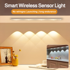 Intelligent Human Body Induction Cat Eye Wireless Charging Wardrobe Lamp Ultrathin Wireless Intelligent Atmosphere Lamp