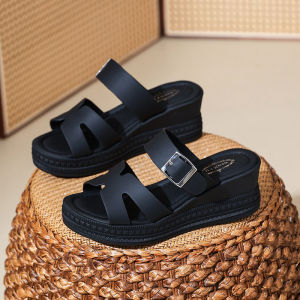 [Free Shipping] Thick-Soled Easy-To-Match WomenS Sandals 2026 Spring/Summer New Fashion Design Cross-Strap Sandals For Outdoor Wear