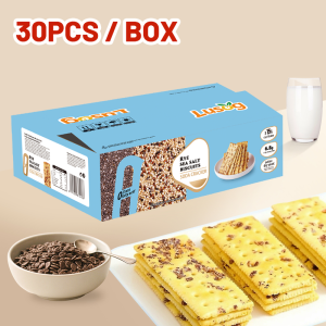 Biskwit na Black Truffle at Ham Chia Seed at Sea Salt 30 piraso - Low Carb Keto malusog tindahan ng low carb