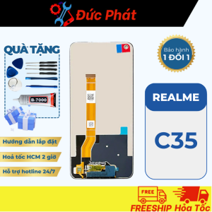 Màn Hình THAY THẾ REALME C35 (Tặng Kèm Keo Dán & Bộ Sửa)