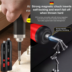 Multifunctional electric hammer rechargeable household electric screwdriver tool box impact drill