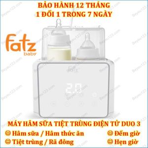 (DUO 3) Máy hâm sữa tiệt trùng điện tử Fatz FATZBABY FB3093VN MGG