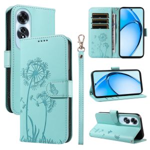 เคสโทรศัพท์กันกระแทกสำหรับ A3 OPPO A3X Pro A15 A60 A57S A15S A16 A17 A17K A18 A38 A78 A54 A79 A96 A58เคส A76 A74เคสแบบฝาพับมีช่องเสียบบัตรแบบมีแม่เหล็กดอกแดนดิไลออน